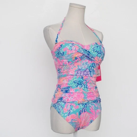 Lilly Pulitzer - Flamenco One-Piece Swimsuit - Picture 10 of 13